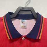 1994 Spain Home Red Retro Soccer Jersey