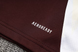 24-25 Bayern Deep Red Half Pull Tracksuit (半拉链)