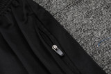 2024 NK Black Kids Half Pull Tracksuit (童装)(半拉链)