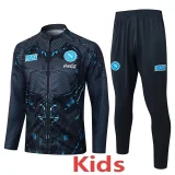 25-26 Napoli Dark grey Kids Jacket Tracksuit #E25161(童装)