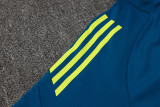 2025 AD Dark blue Half Pull Tracksuit #06(半拉链)