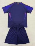25-26 Los Angeles Purple Away Kids Soccer Jersey #带章
