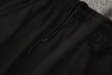 2025-26 Man Utd Black Half Pull Tracksuit (半拉链）
