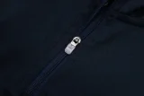 2025-26 RMA Royal blue Kids Half Pull Tracksuit#E2571(童装)(半拉链)