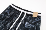 C2441 Jordan Black Casual Short Pants