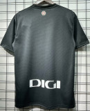 25-26 Bilbao Black Goalkeeper Fans Soccer Jersey