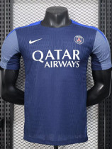 25-26 PSG Royal blue Player Version Training shirts