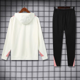 24-25 PSG White Hoodie Tracksuit (卫衣套装)