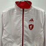 25-26 LIV Red & White Double Sided Windbreaker (双面风衣)