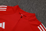 2025 AD Red Half Pull Tracksuit #06(半拉链)