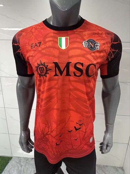 2026 Napoli Halloween Orange Shirt