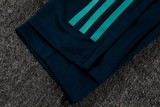 25-26 Flamengo Blue Half Pull Tracksuit (半拉链)
