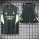 2025-26 RMA Army green Tank top and shorts suit