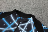 2025-26 INT Blue black Half Pull Tracksuit (半拉链)(印花)