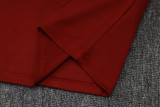 2025-26 ARS Jujube red Kids Half Pull Tracksuit#E2560(童装)(半拉链)