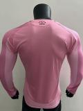 25-26 Inter Miami Home Long Sleeve Player Version Soccer Jersey (长袖球员)