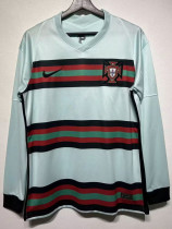2020-2021 Portugal Away Long Sleeve Retro SoccerJersey(长袖)