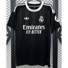 25-26 RMA Black GoalKeeper Fans Soccer Jersey