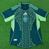 25-26 Algeria Green Player Version Training shirts #A37