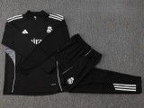 25-26 RMA Black Half Pull Tracksuit #B2501(半拉链)