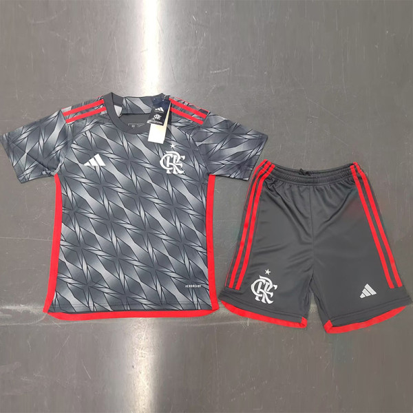 24-25 Flamengo Third Kids Soccer Jersey