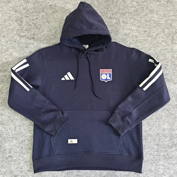 2025-26 Lyon Royal blue Hoody 宝蓝色(加绒)