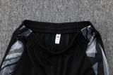 24-25 AD Black Half Pull Tracksuit #06 (半拉链)