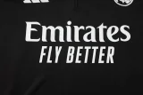 2025-26 RMA Black Kids Half Pull Tracksuit #E2511(童装)(半拉链)