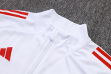 2025-26 Bayern White Kids Jacket Tracksuit #E2595(童装）
