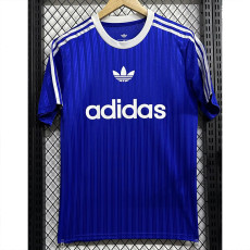 2025 AD Casual Blue Fans Training shirts *三叶草