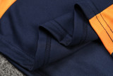 24-25 JUV Royal blue Kids Half Pull Tracksuit (童装)(半拉链)