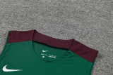 24-25 PSG Green Tank top and shorts suit