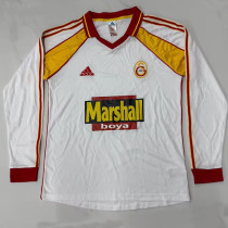 1999-2000 Galatasaray Away Long Sleeve Retro SoccerJersey (长袖）