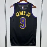 2022-23 LAKERS JAMES JR. #9 Black City Edition Top Quality Hot Pressing NBA Jersey
