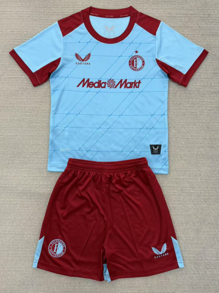 2025-26 Feyenoord Third Kids Soccer Jersey