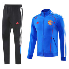 25-26 Man Utd Fancy blue Jacket Tracksuit #03