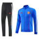 25-26 Man Utd Fancy blue Jacket Tracksuit #03
