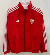 25-26 Sevilla Red & White Double Sided Windbreaker