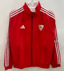 25-26 Sevilla Red & White Double Sided Windbreaker