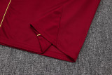 2025-26 ARS Jujube red Kids Half Pull Tracksuit#E2583(童装)(半拉链)