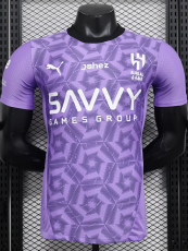 24-25 Al-Hilal Third Player Version Soccer Jersey