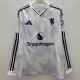2025-26 Man Utd Away Long Sleeve Soccer Jersey (长袖）
