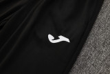 2025 JOM Black Half Pull Tracksuit (半拉链)