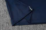 2025-26 RMA Royal blue Kids Half Pull Tracksuit#E2539(童装)(半拉链)