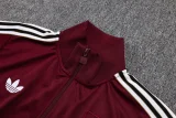 2025-26 Ajax Jujube red Jacket Tracksuit #A2520