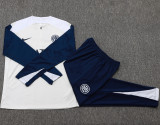 2025-26 INT White Kids Half Pull Tracksuit #E25108(童)(半拉链)