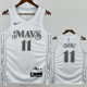 24-25 Dallas Mavericks IRVING #11 White City Edition Top Quality Hot Pressing NBA Jersey