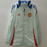 24-25 Man Utd Light green Windbreaker