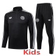25-26 Germany Black Kids Half Pull Tracksuit #E25137(童装)(半拉链)