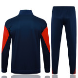 25-26 PSG Royal blue Jacket Tracksuit #A2539